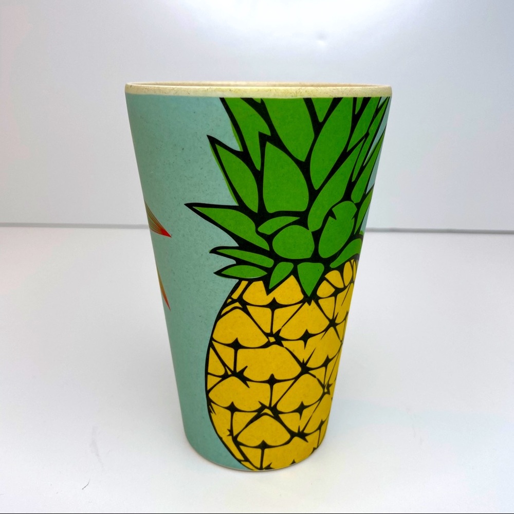 Danny Seo Naturally Pineapple Tumblers - Set of 4 - Picture 4 of 8